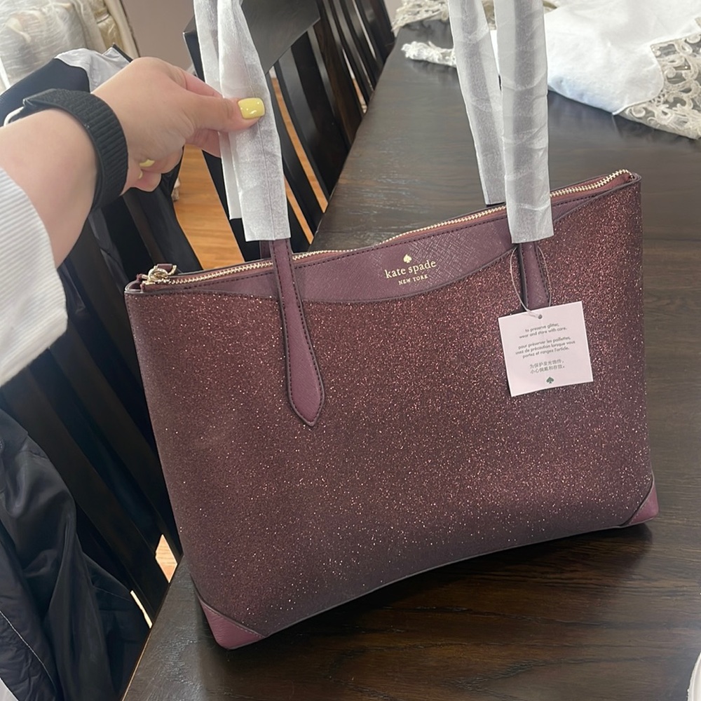 Plum Kate Spade Tote